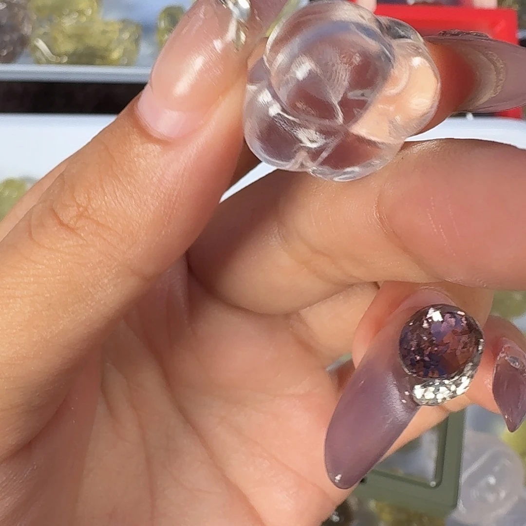 今***比手链水晶未镶嵌柿子