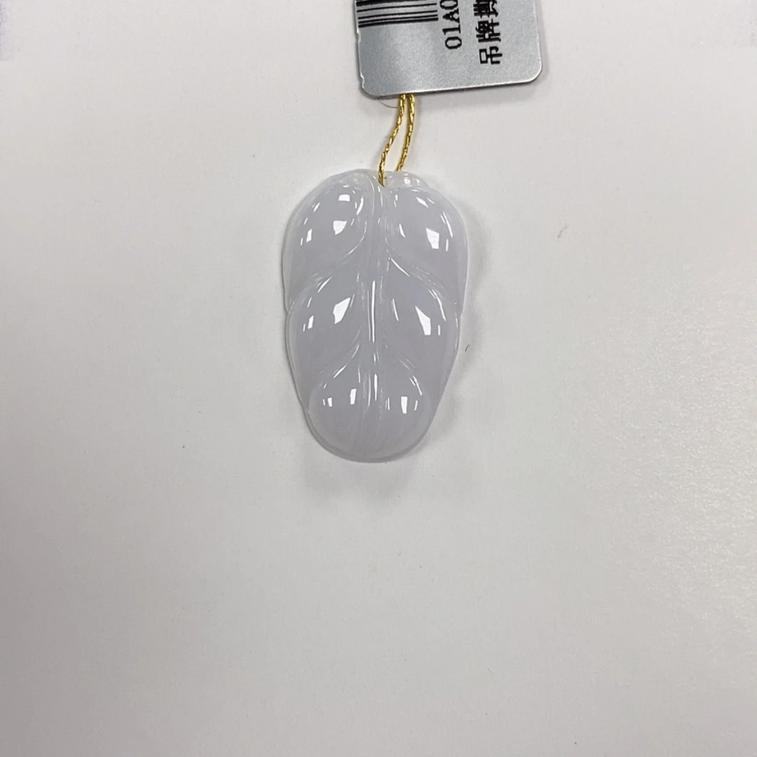 【闪购商品】颈饰未镶嵌翡翠树叶