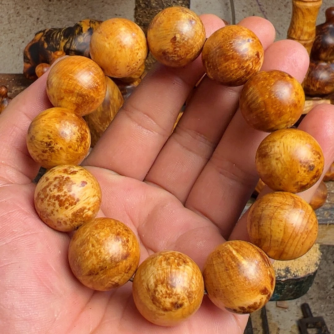 松木（琥珀木）无事牌微瑕