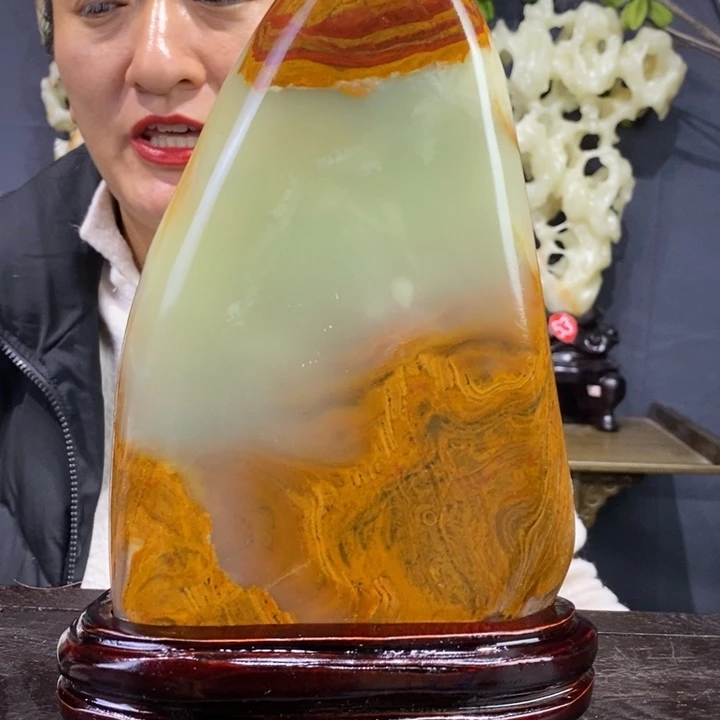 石材精品古青石摆件