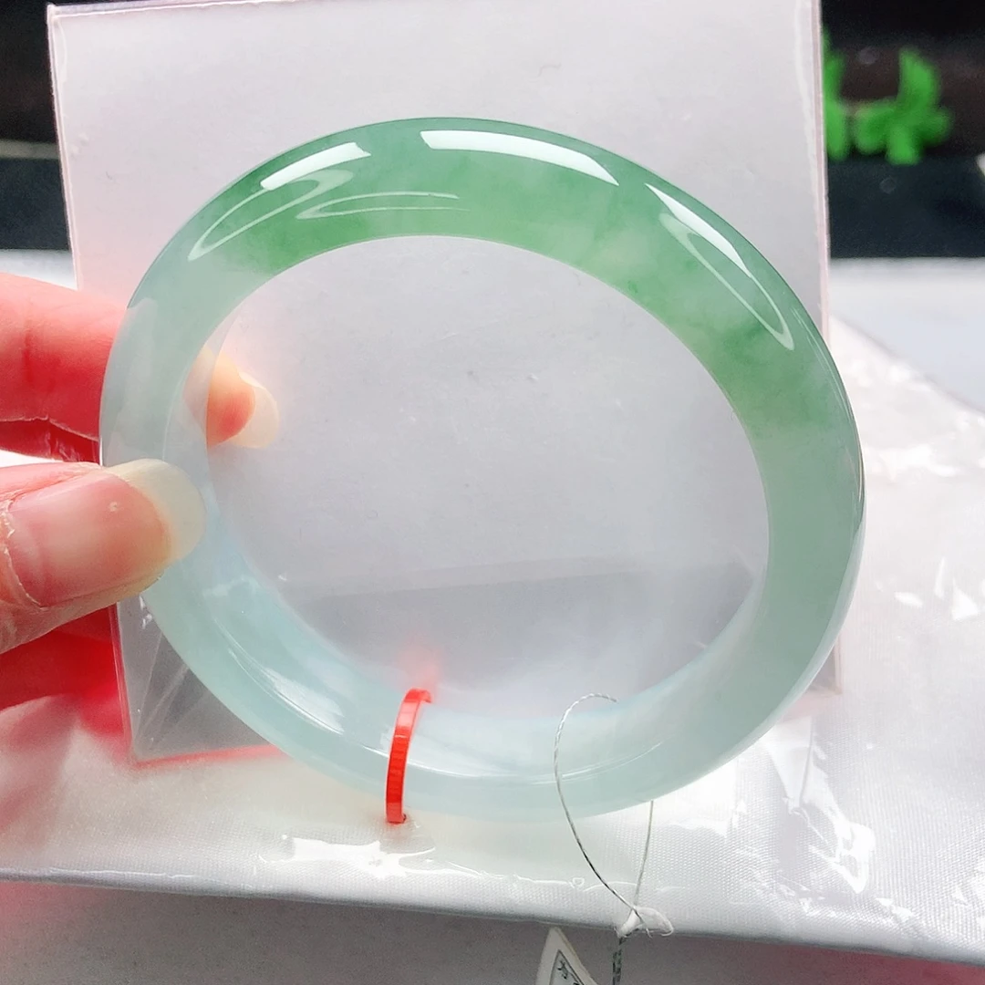 未镶嵌手镯翡翠57圈