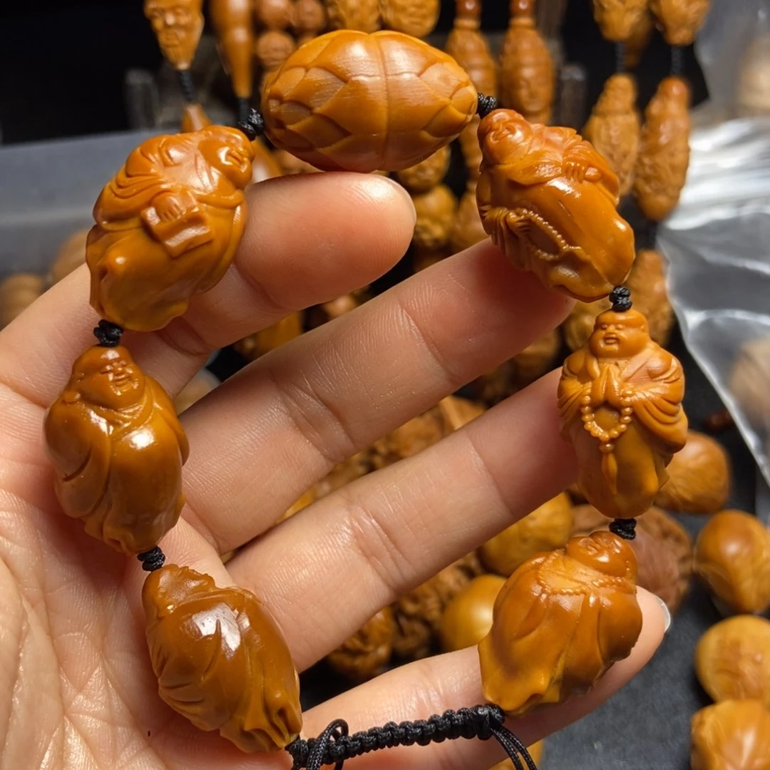 【闪购商品】手串/手链橄榄核六合弥勒
