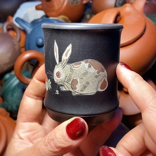 全手工制作宜兴紫砂壶