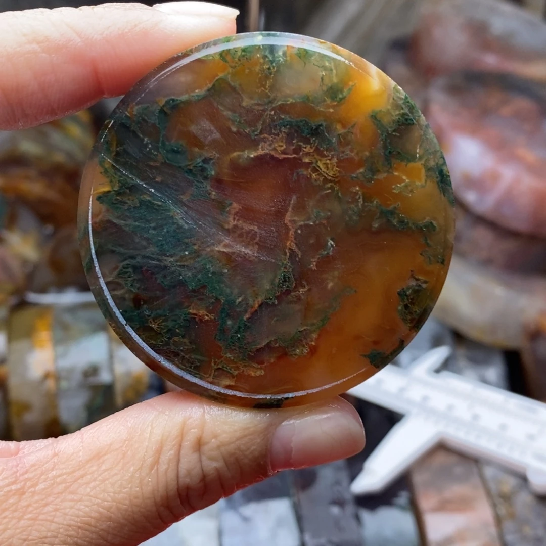 母***4定制玛瑙圆牌私人订制