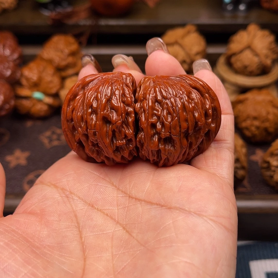 桃核吊坠四座楼半壁