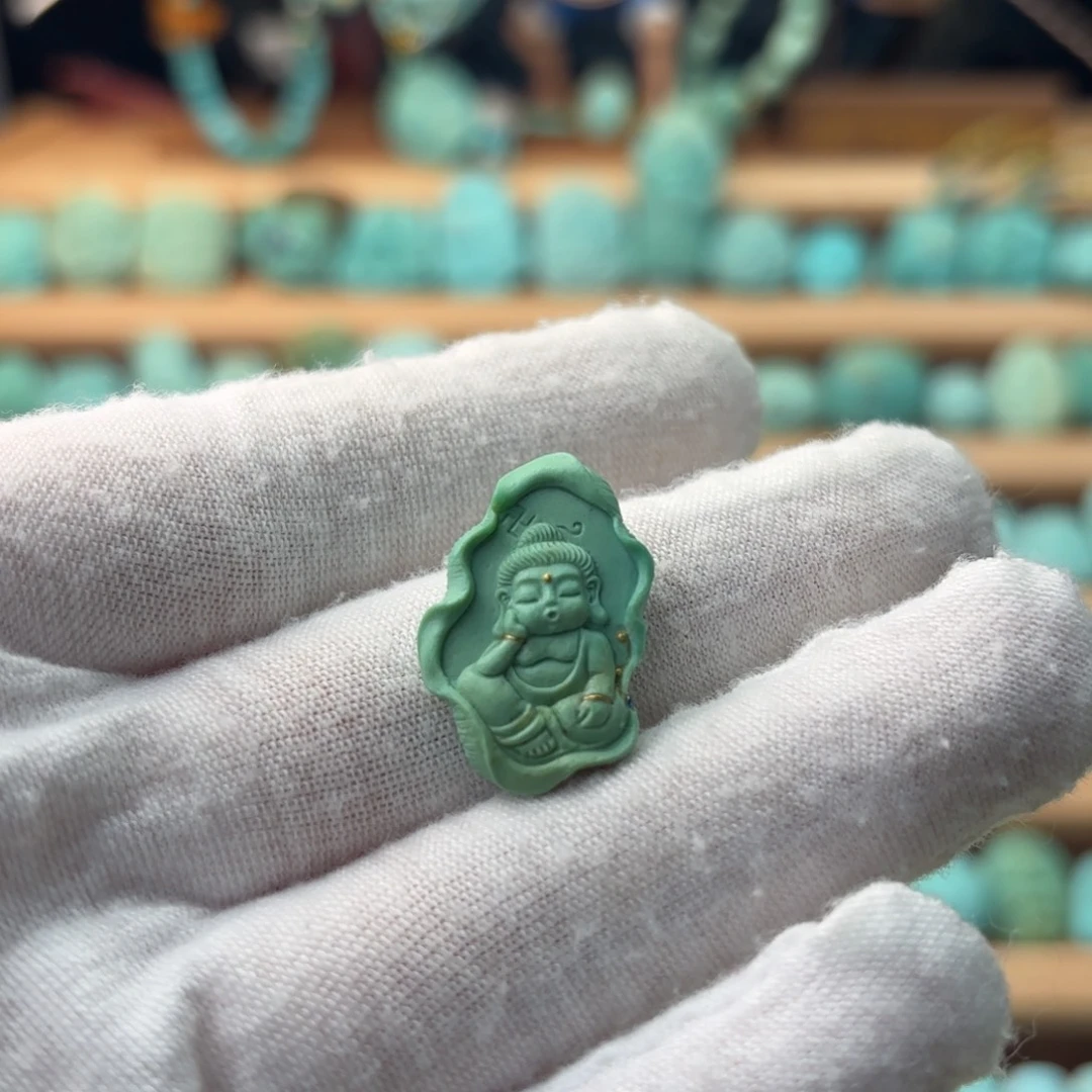 绿松石未镶嵌配饰