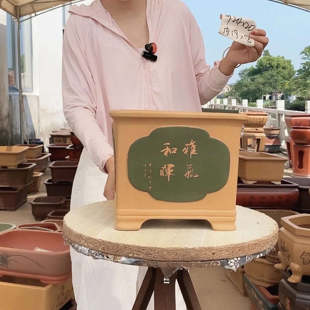 紫砂花盆紫砂花盆