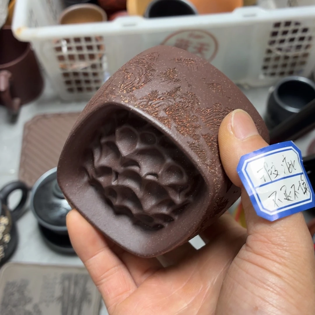茶杯紫砂瑕疵不退不换介意勿拍
