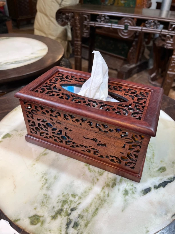 手工艺非遗抽纸盒