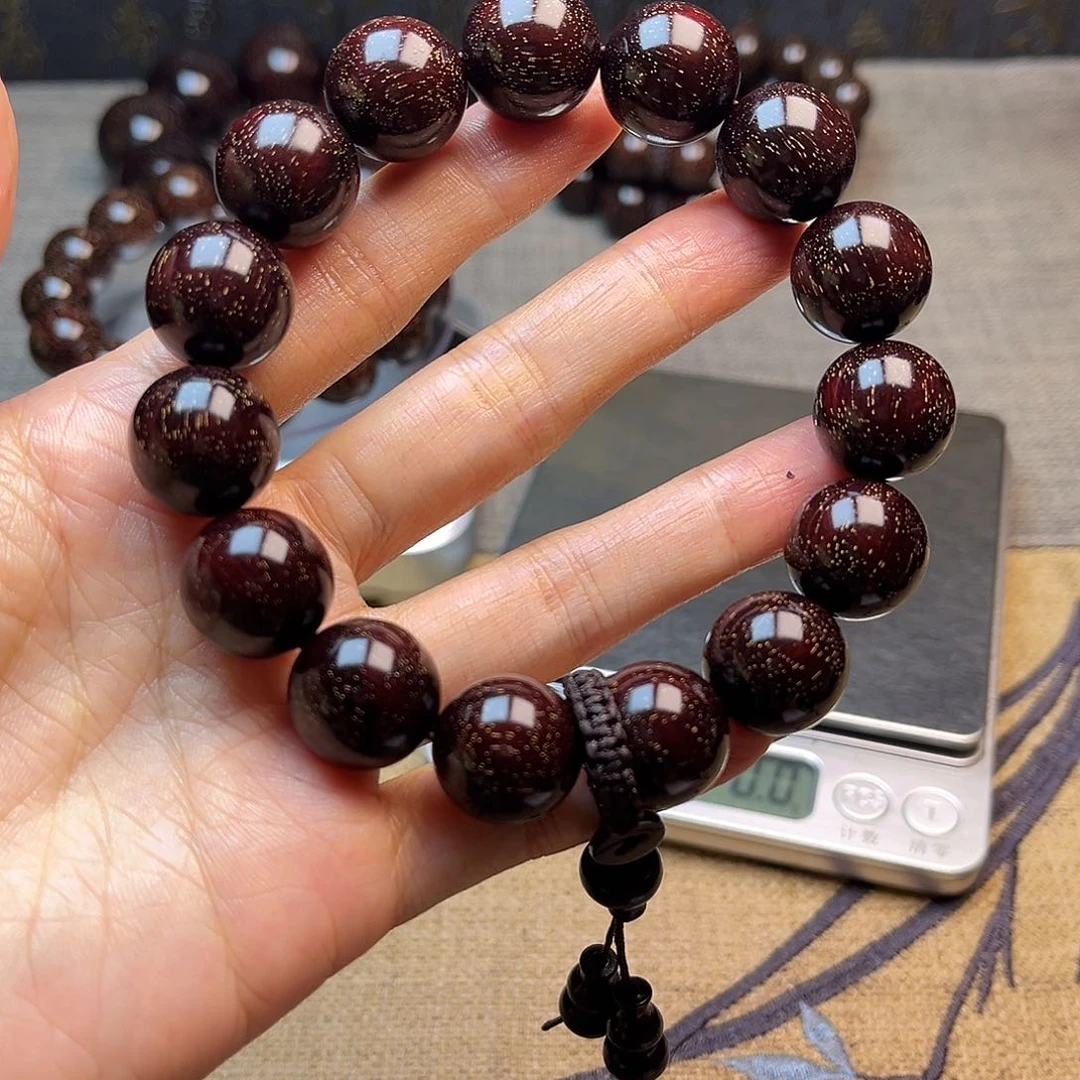 檀香紫檀（小叶紫檀）1.5 15颗满天星