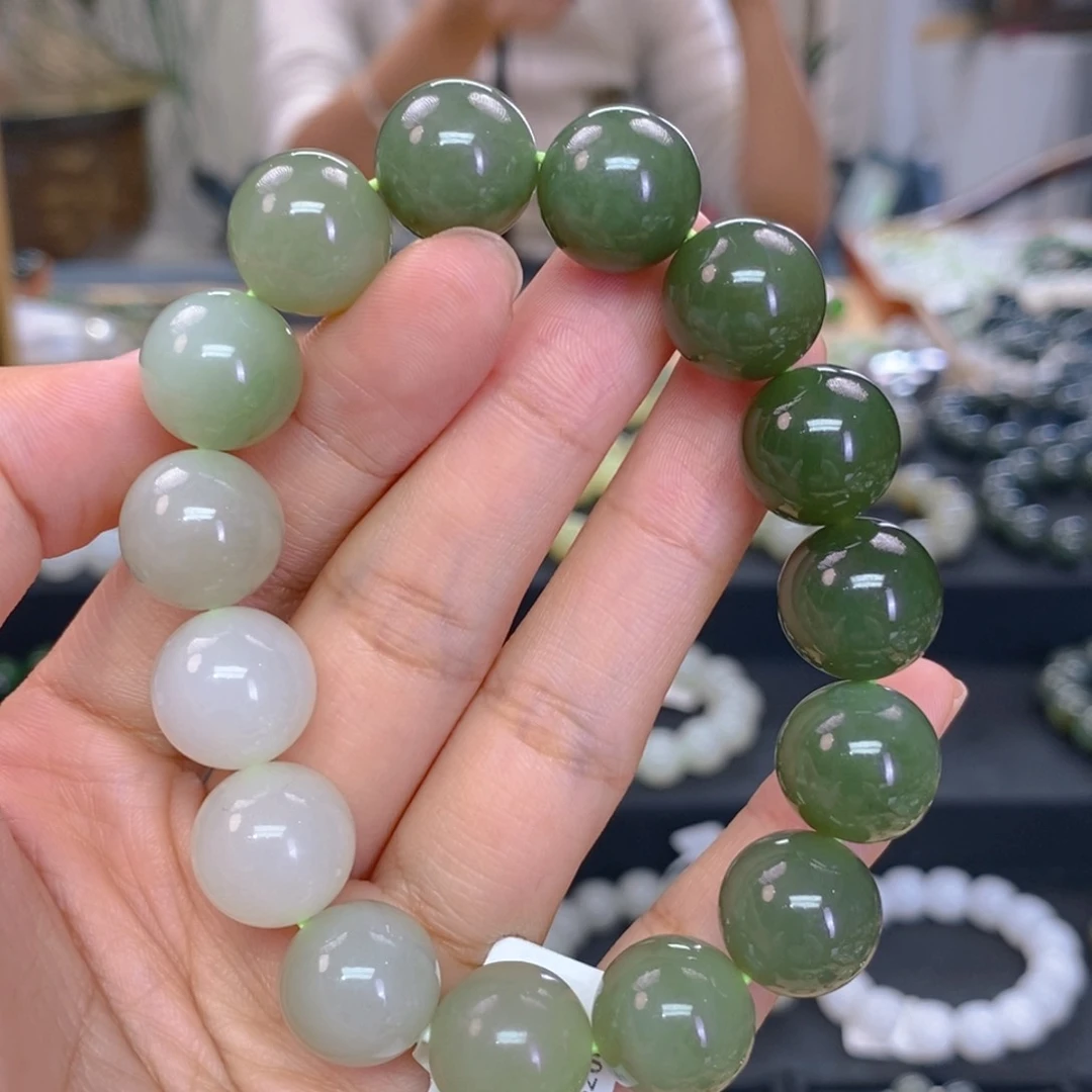 未镶嵌手串和田玉
