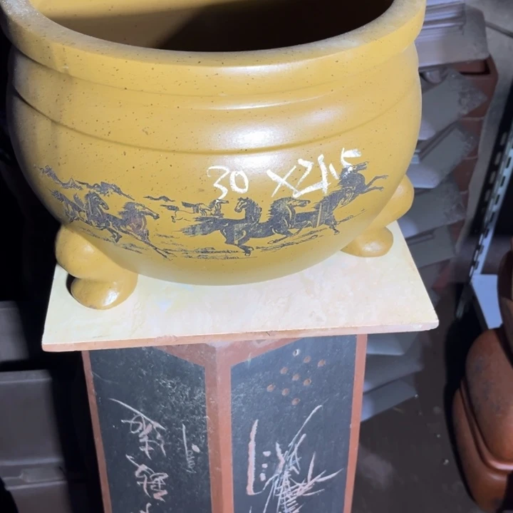 紫砂花盆紫砂花盆