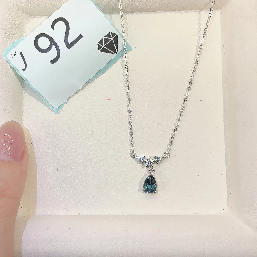 珠宝奇石托帕石银S925镶嵌