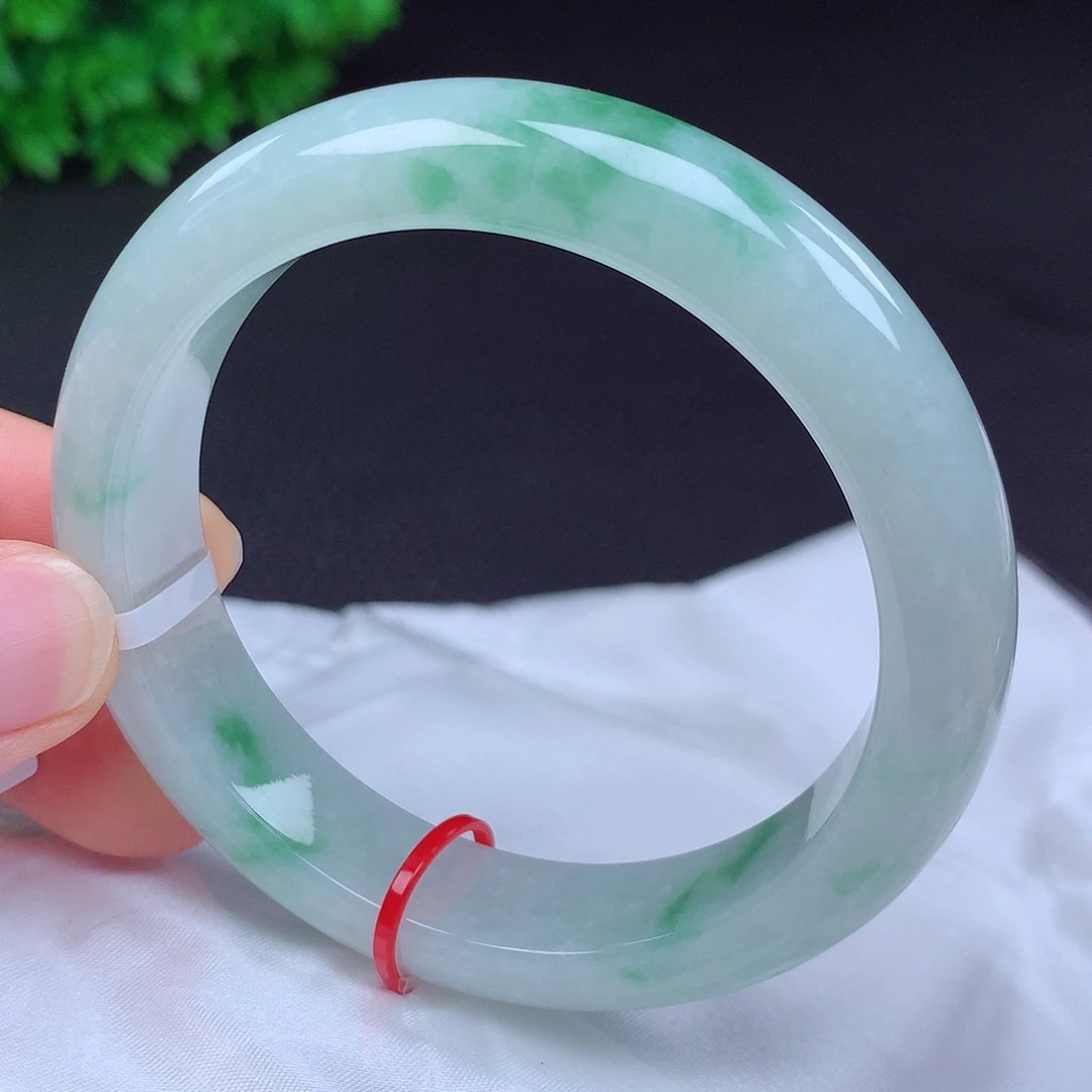 翡翠未镶嵌手镯57圈432712