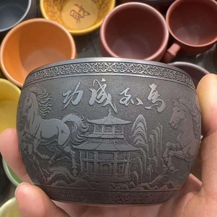 茶杯紫砂全手工制作工艺