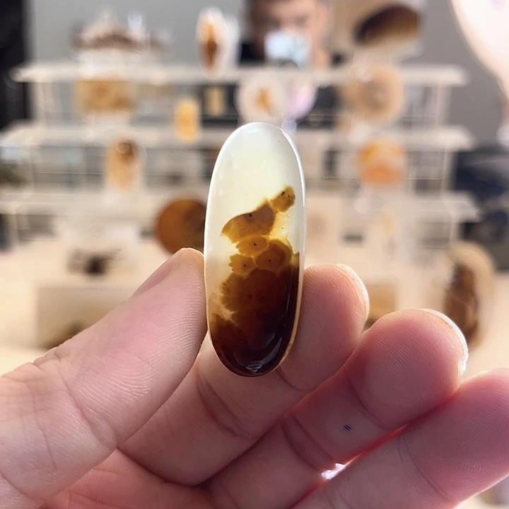 玛瑙/玉髓未镶嵌吊坠(不含链)