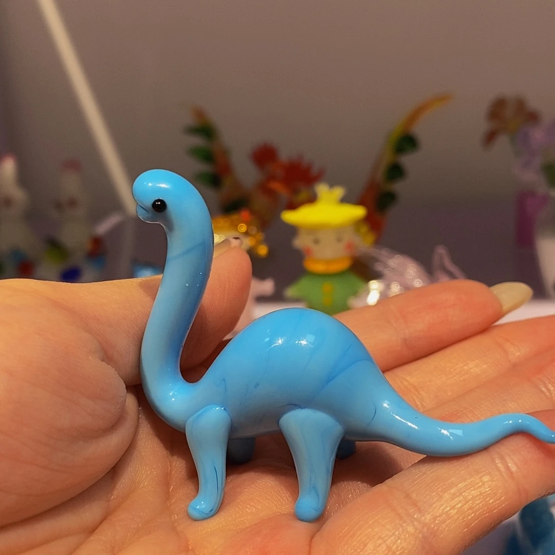 天***6手工艺品琉璃恐龙