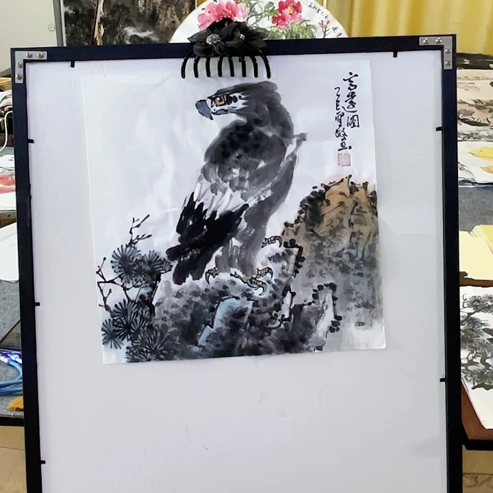 国画张圣敏先生纯手绘作品
