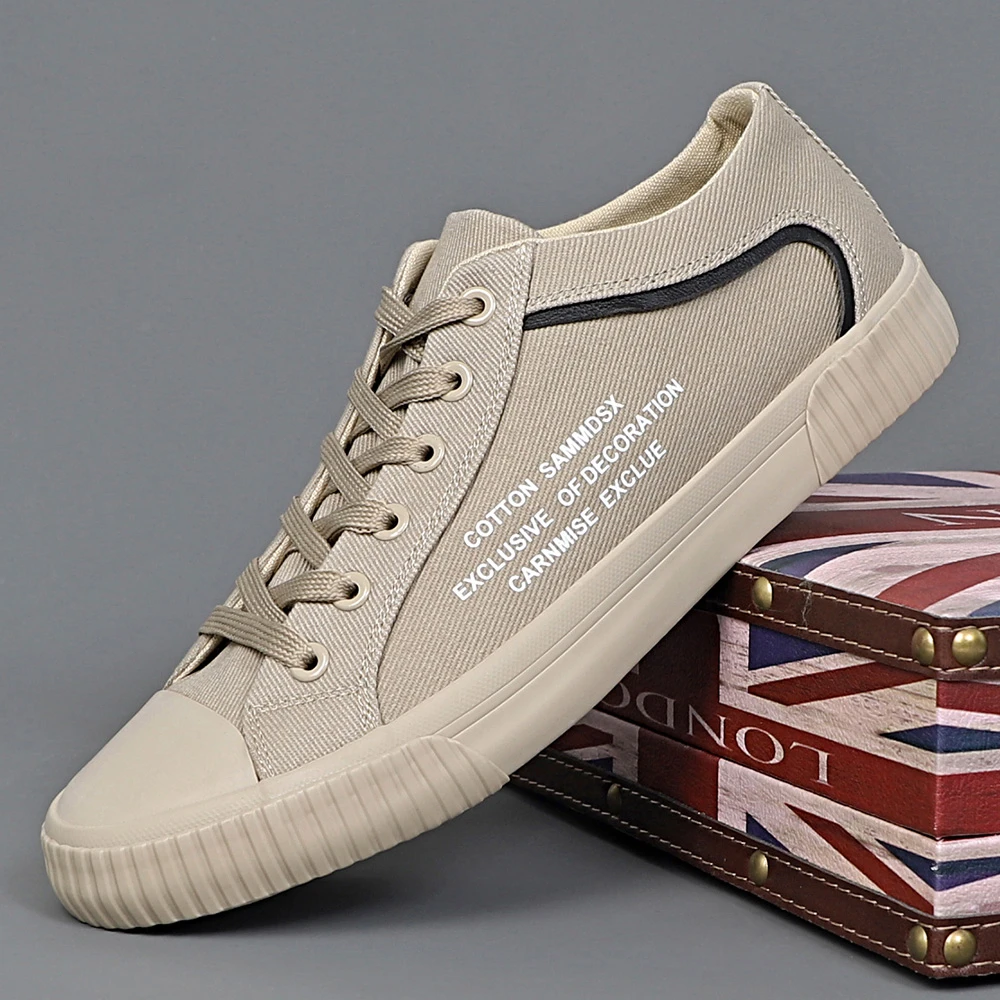 夏季休闲透气男款男士帆布鞋低帮板鞋潮鞋上班老北京正宗帆布鞋男