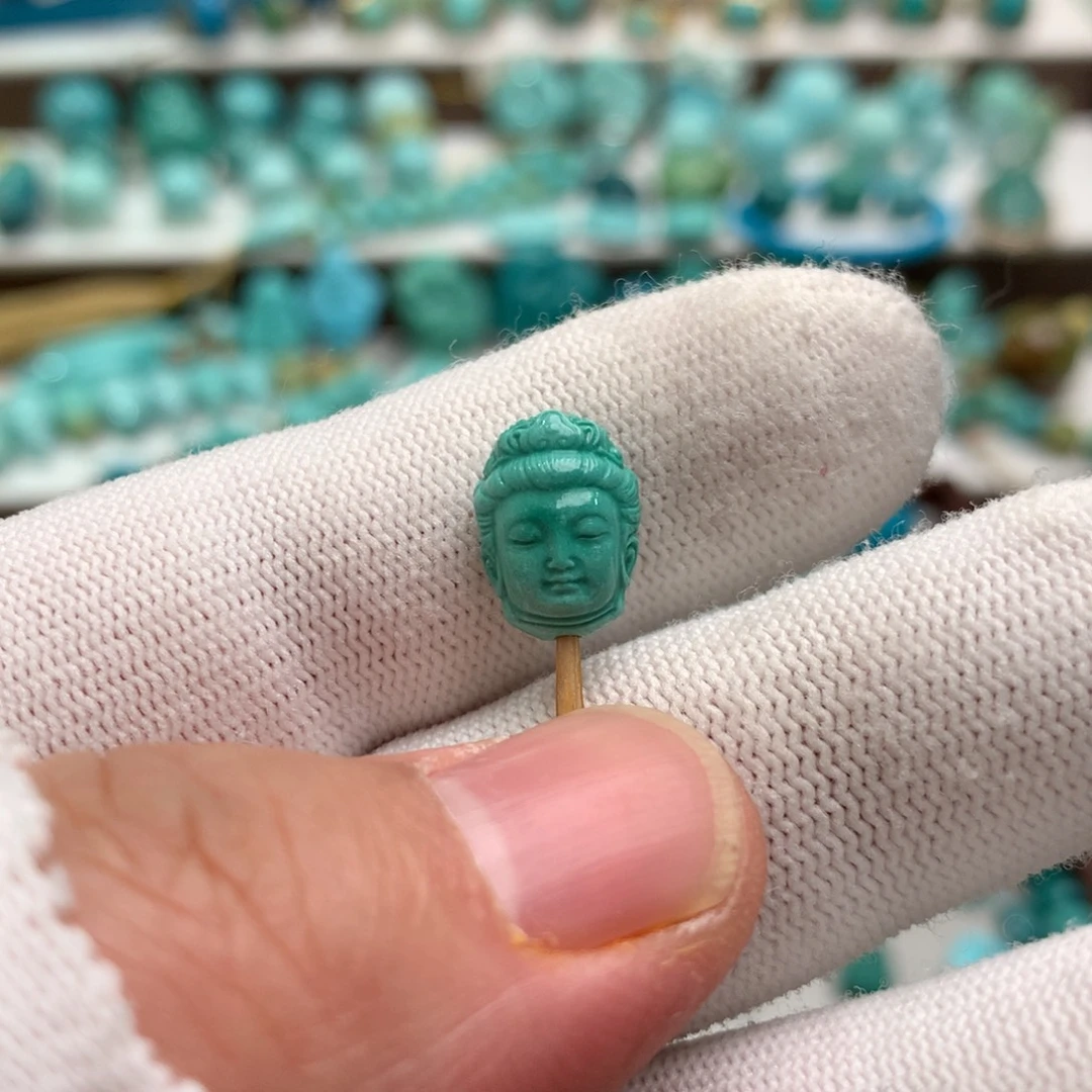 绿松石未镶嵌散珠