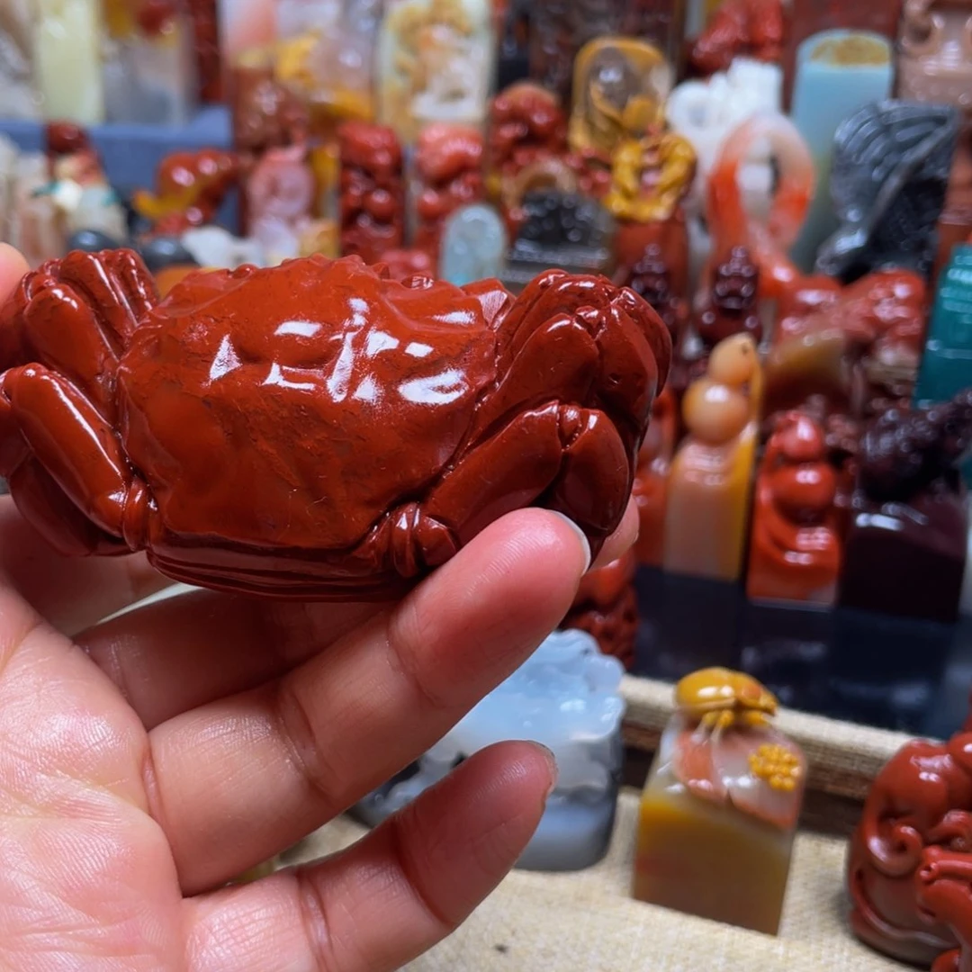 寿山石印石精美寿山