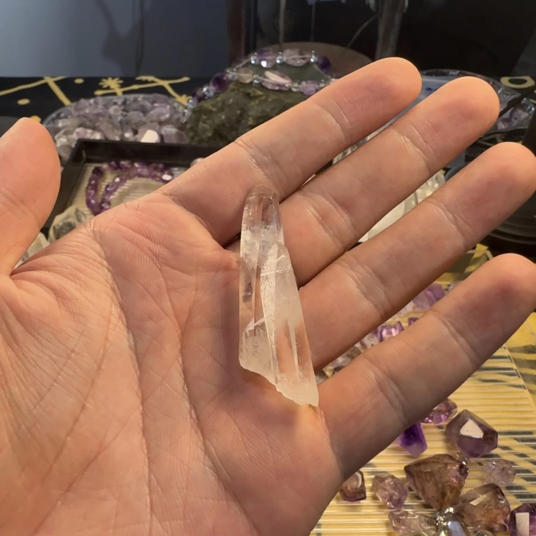 简***阳紫晶手链未镶嵌喜马