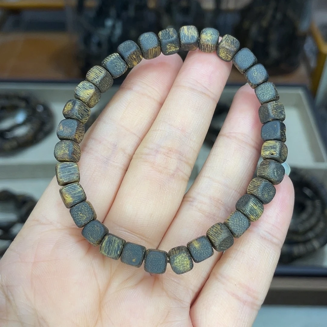 棋楠沉香老料方糖沉水级花香蜜香