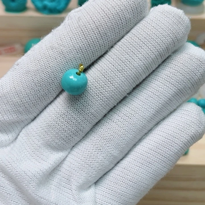 绿松石未镶嵌珠宝小*.