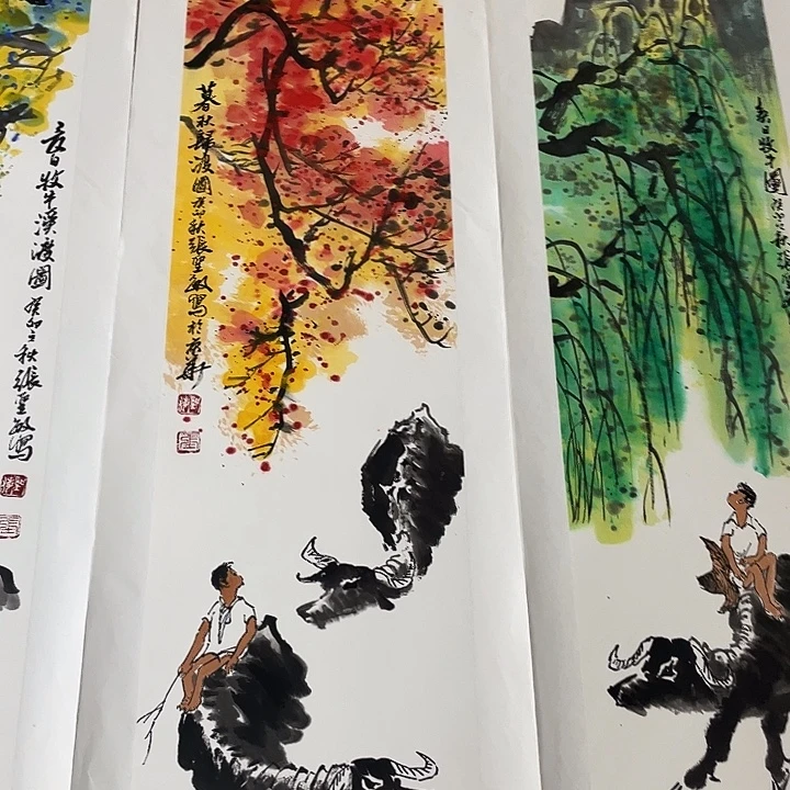 国画张圣敏先生纯手绘作品