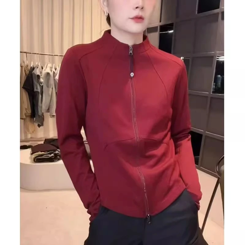 拉链开衫卫衣女2025秋季新款韩版时尚立领洋气百搭显瘦长袖上衣潮