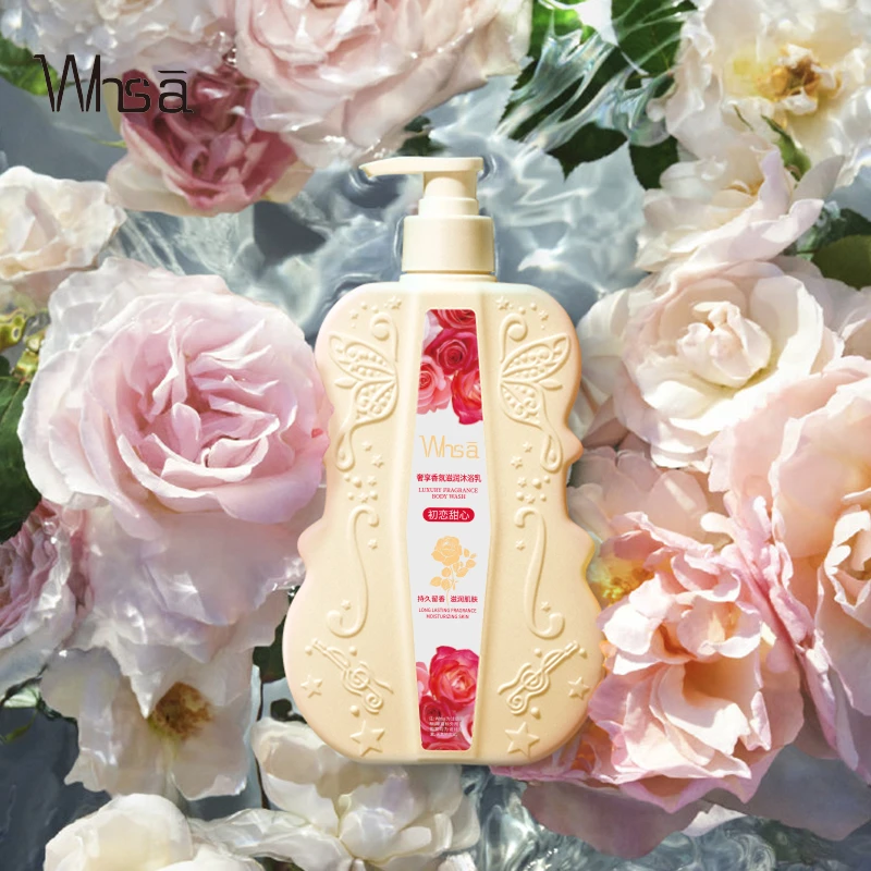 Whsa奢享香氛滋润沐浴乳500ml