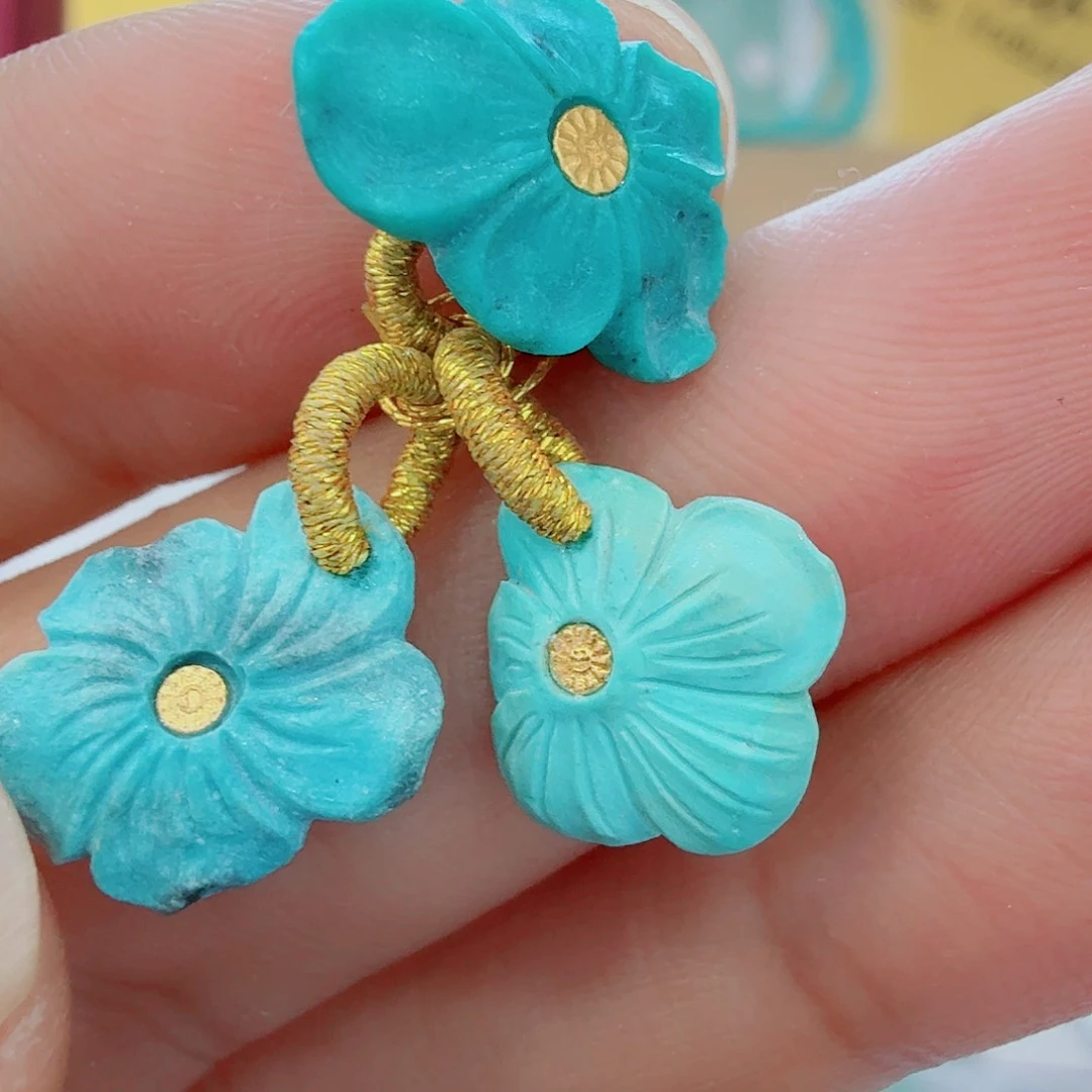 未镶嵌绿松石配饰