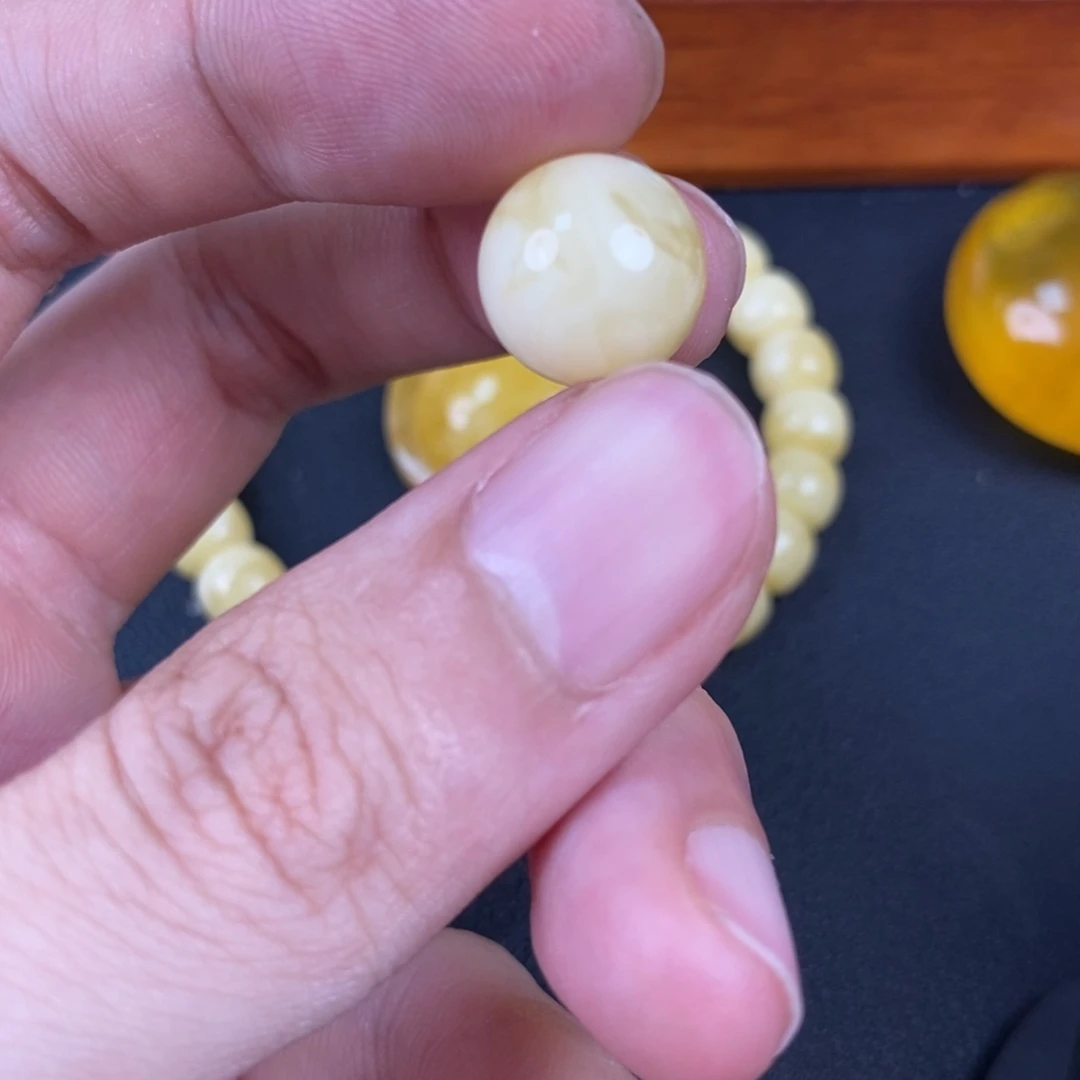 琥珀未镶嵌珠宝奇石微瑕49