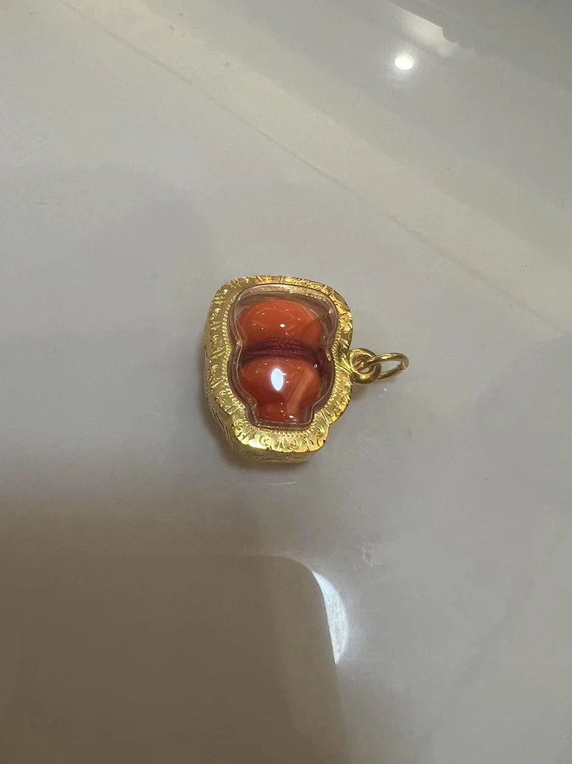 铜合金亚克力吊坠 【玖易阁】“财路通•八宝葫芦”吊坠（颜色随机）