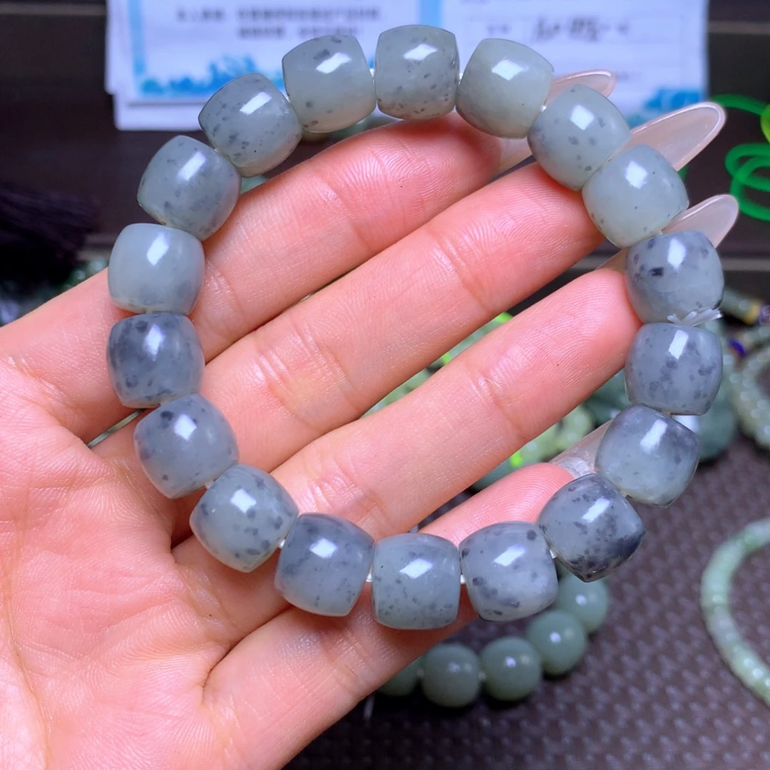 未镶嵌手串和田玉卡12