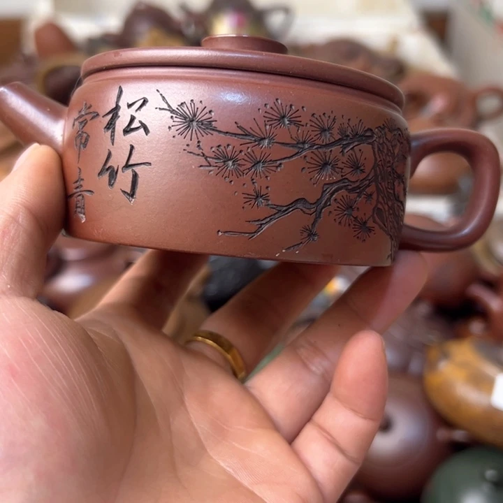 紫砂茶壶紫砂壶内里开裂