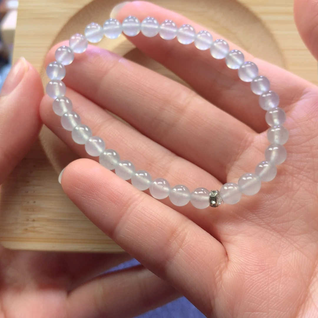 翡翠未镶嵌手链5mm