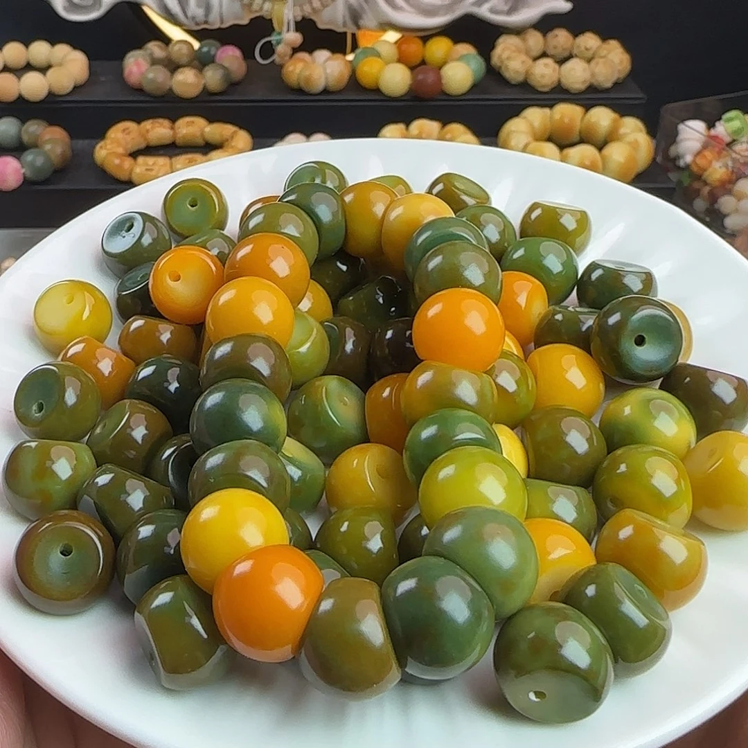 菩提根/象牙果手串卡14青柠汽水蒜瓣20颗
