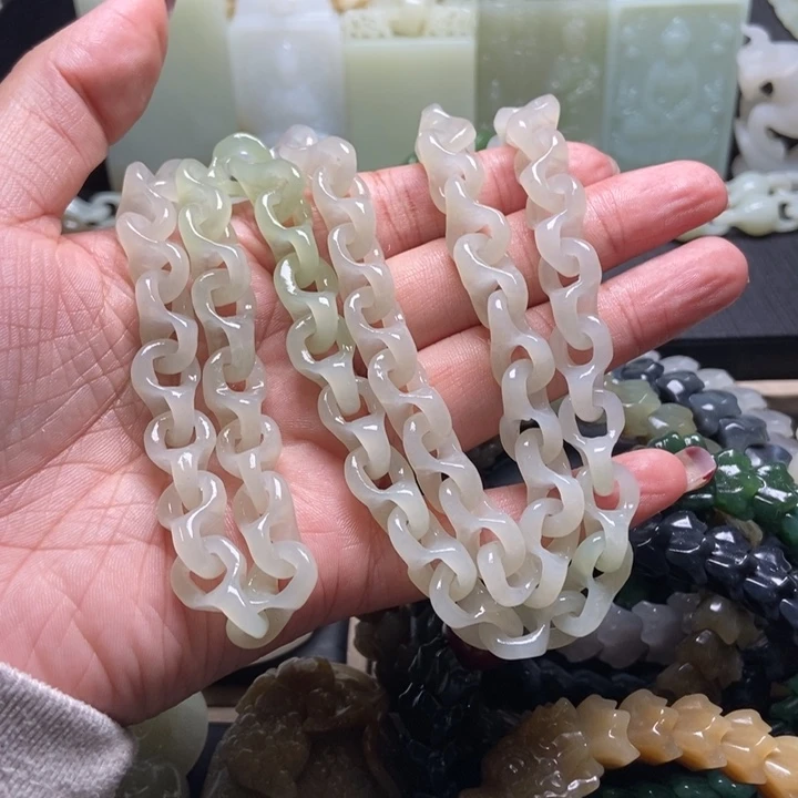 颈饰未镶嵌和田玉用***9
