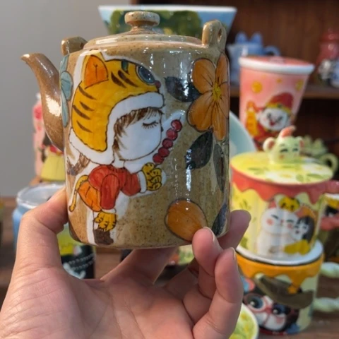 炉景德镇釉下手绘陶瓷