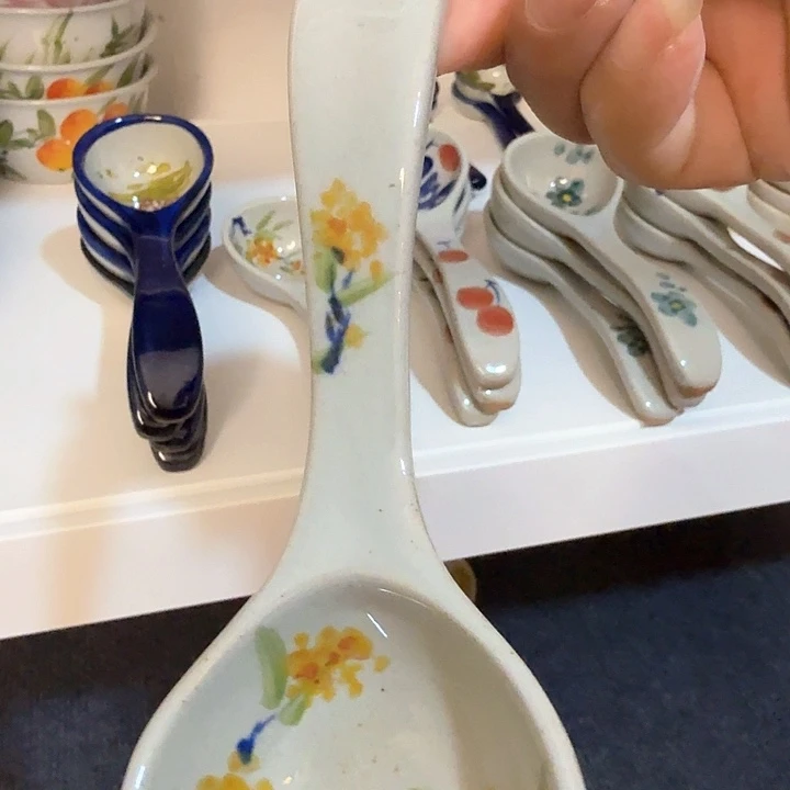 景德镇陶瓷手工手绘勺子