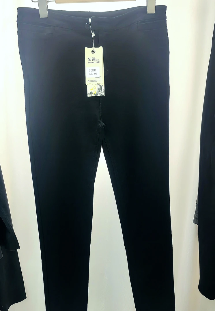 格姐家~女春款显瘦弹力百搭直筒牛仔裤5810