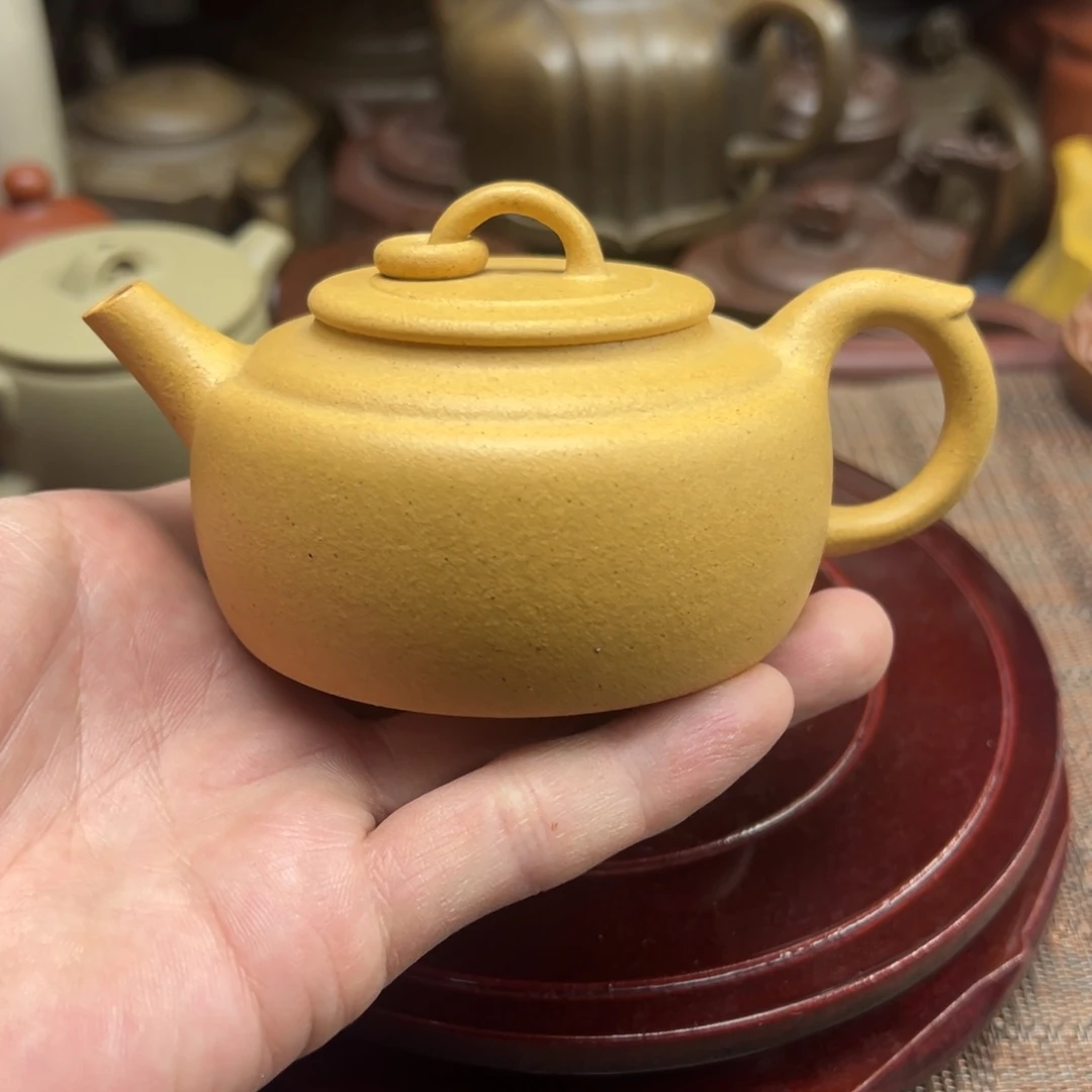 茶壶紫砂宜兴原矿紫砂壶150毫升容量