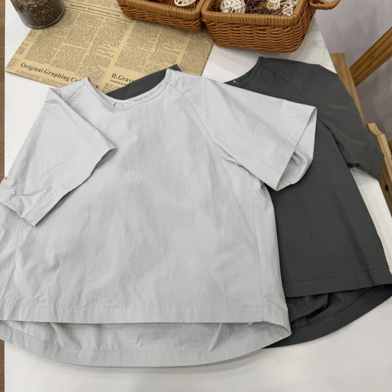 2033  夏季中童娃娃衫  L