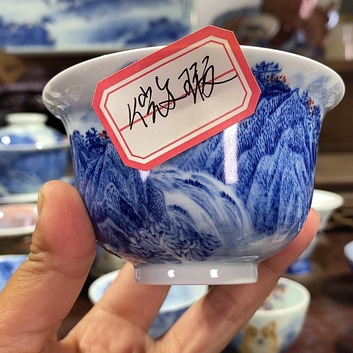 杯?****?景德镇手工手绘陶瓷，高亮兴老师作品