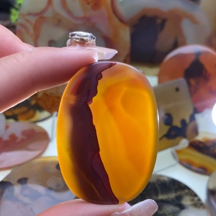 【闪购商品】玛瑙/玉髓颈饰未镶嵌