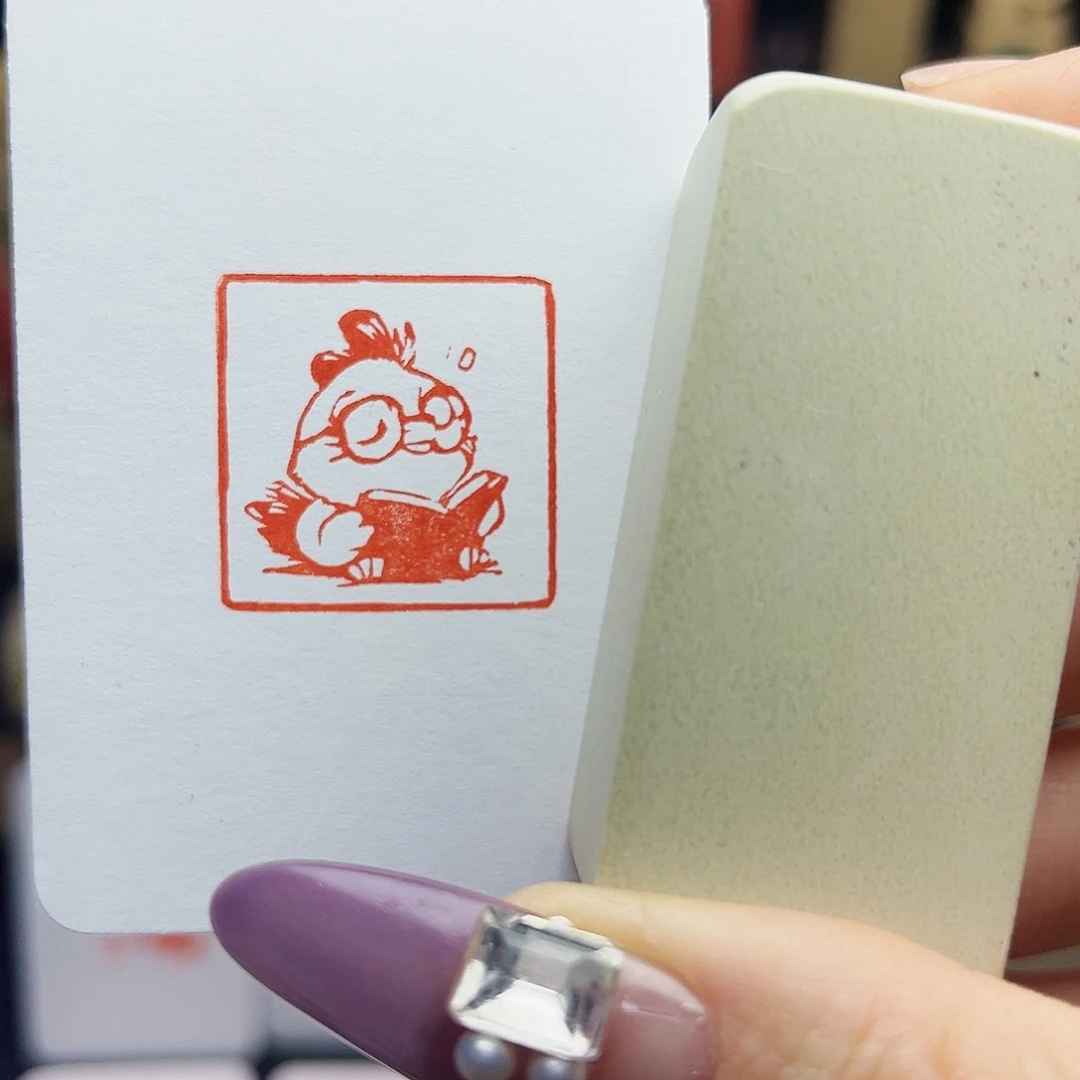 寿山石印石生肖鸡同学25