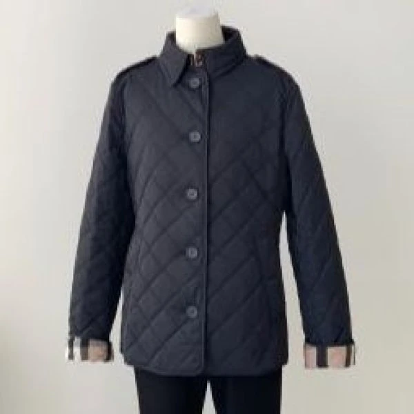 巴家高级收腰翻领外套