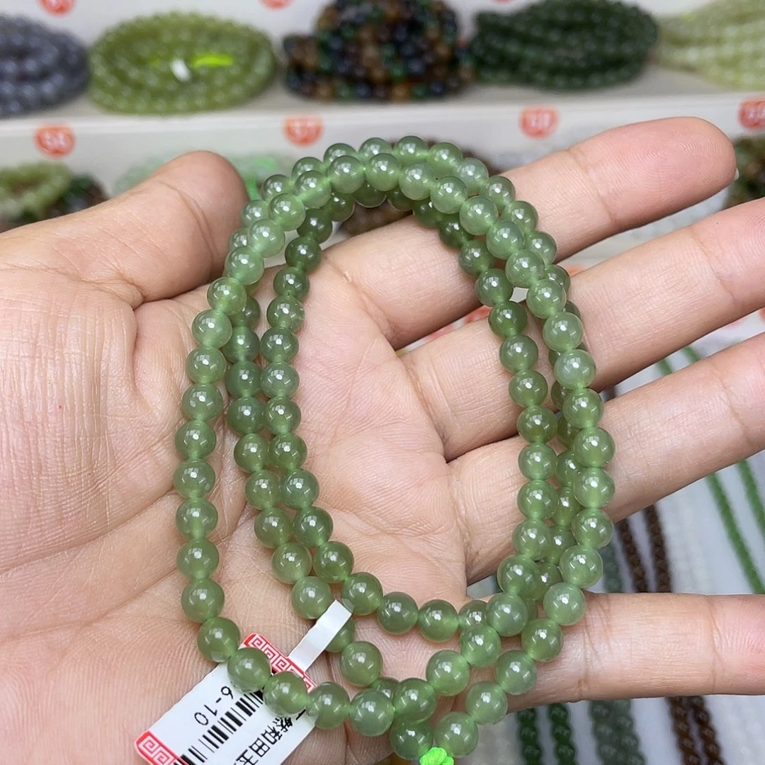 颈饰未镶嵌和田玉6mm