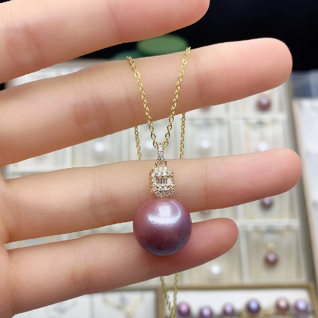 淡水珍珠颈饰合金